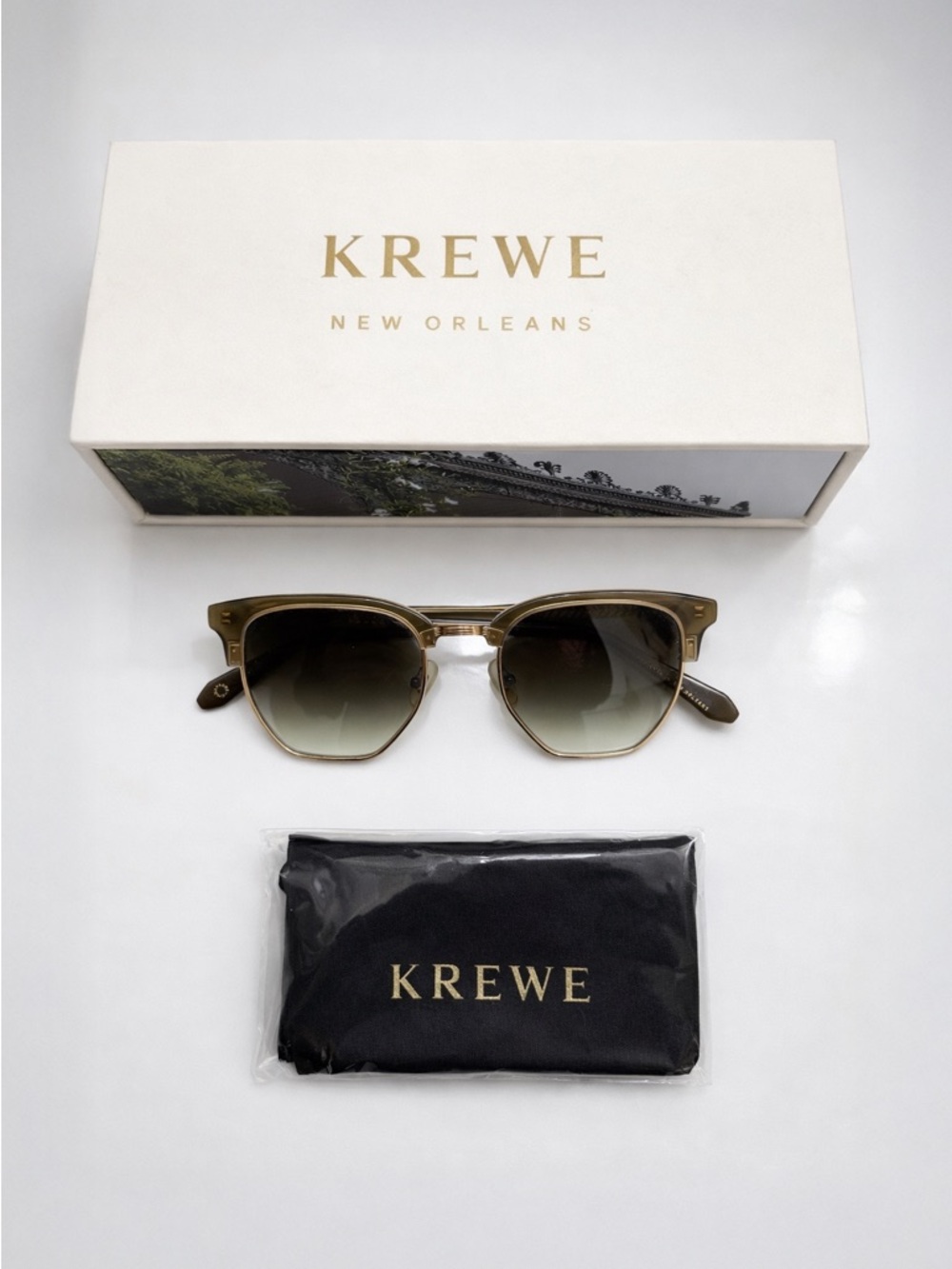 KREWE • Thalia in Moss 12K - Picture 4 of 6